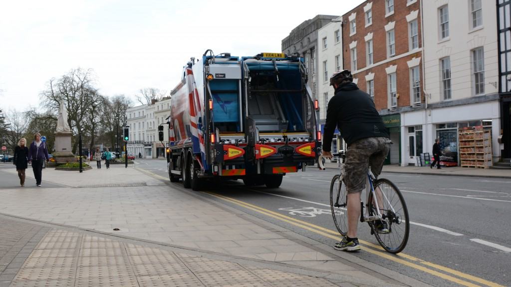 The warning system aims to help prevent cyclist fatalities